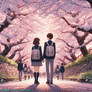 Strolling Under the Sakura Trees 3