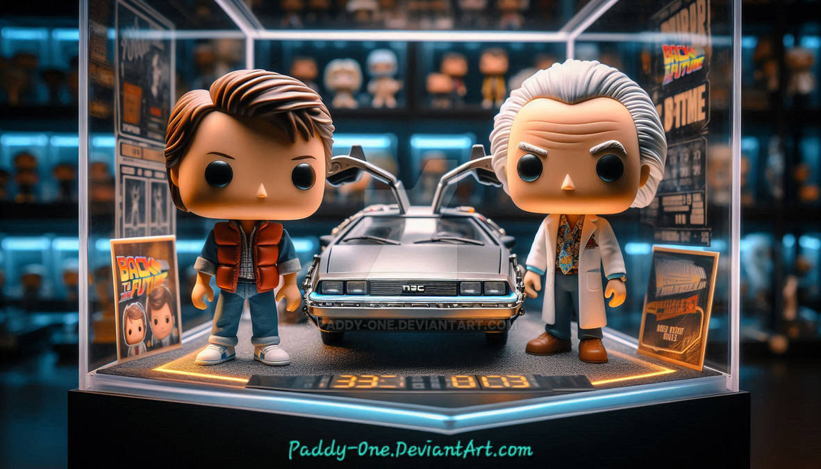 Back To The Future Funko Pop Set by Paddy-One on DeviantArt