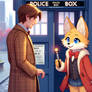 The Doctor's Fluffy Companion, and a #haiku