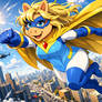 When Pigs Fly - Blonde Belle's Superhero Debut