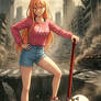 Chainsaw Man - Power and Meowy