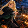 A Little Slytherin Halloween Magic (Malfoid)
