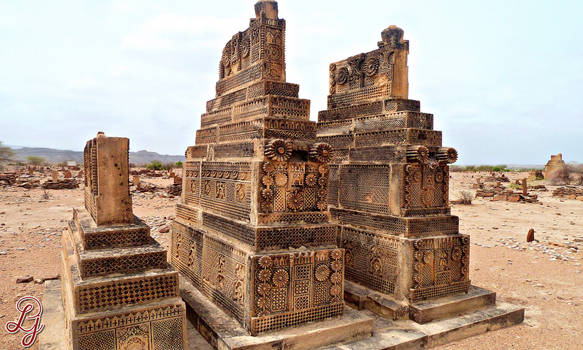 Tombs of Unknown civilization, Durreji,Balochistan