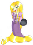 CHIBI - Rapunzel by EllanEriksson