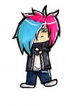 Chibi!Ellan - Grumpy by EllanEriksson