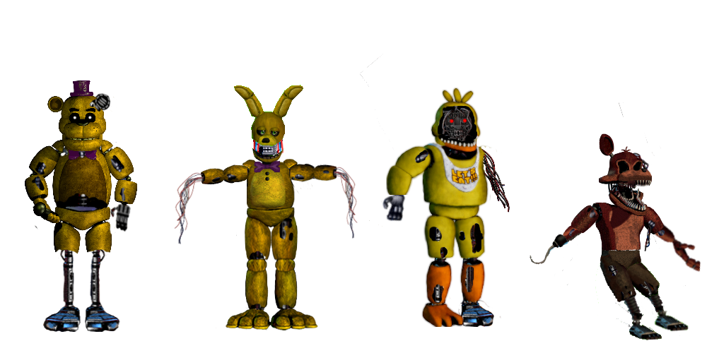 withered springlock Animatronics by Vincentmarucut10292 on DeviantArt