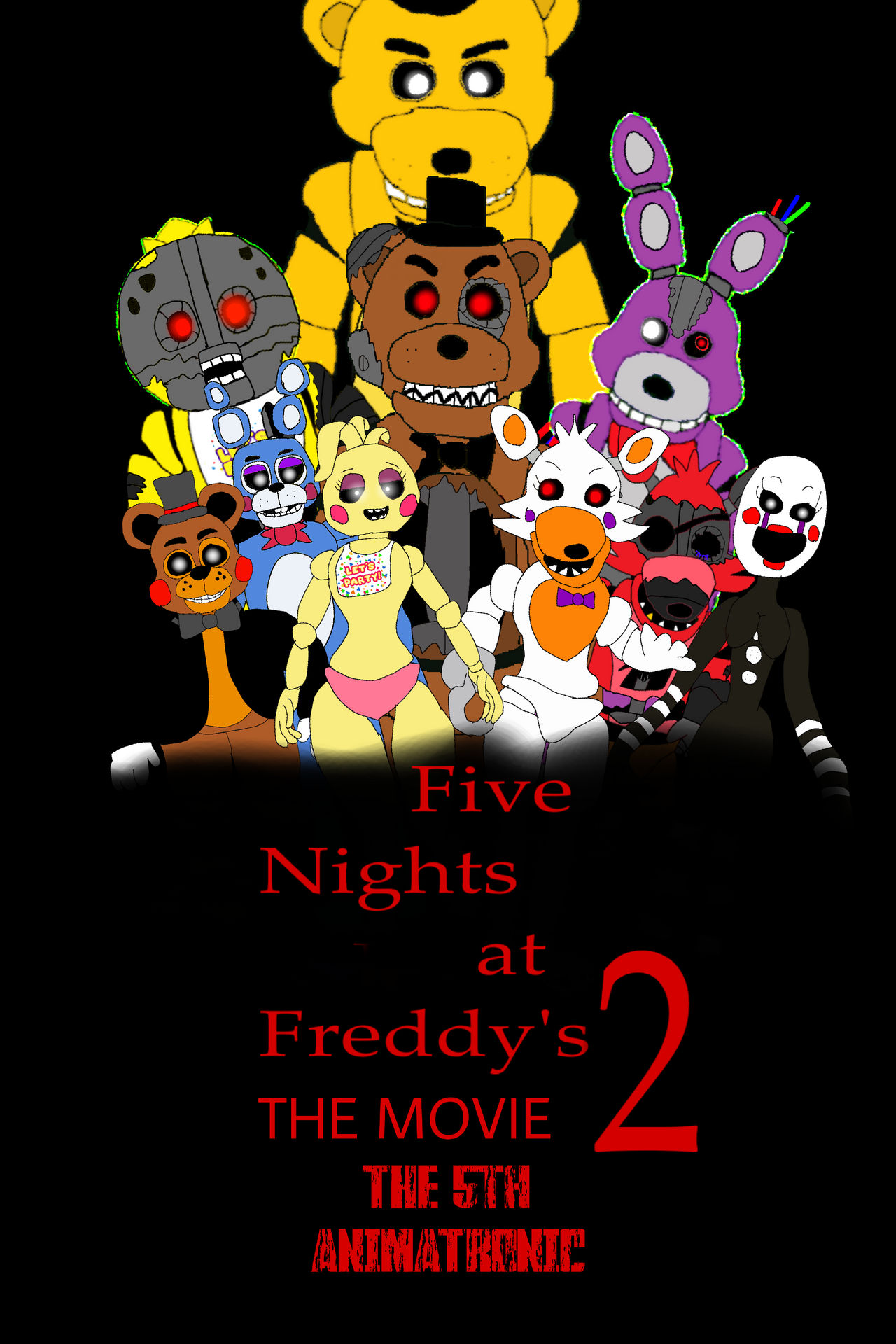 FNAF Movie 2 Fanmade Poster #1