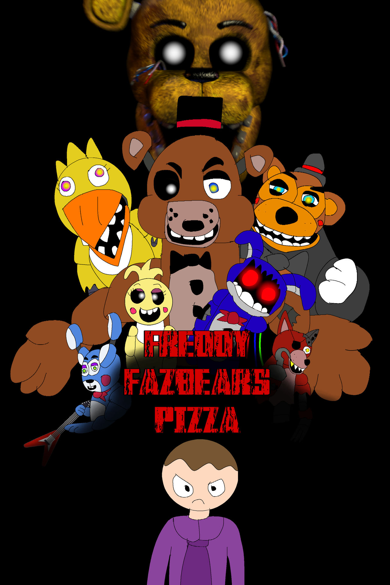 Unwithered Animatronics (FNAF What If?) by CinTanGallery on DeviantArt