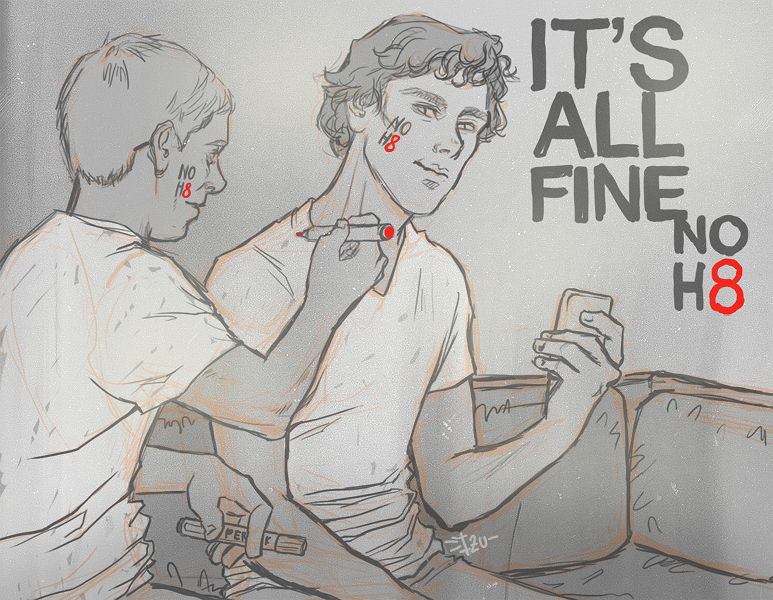 Sherlock - Its all fine, NOH8