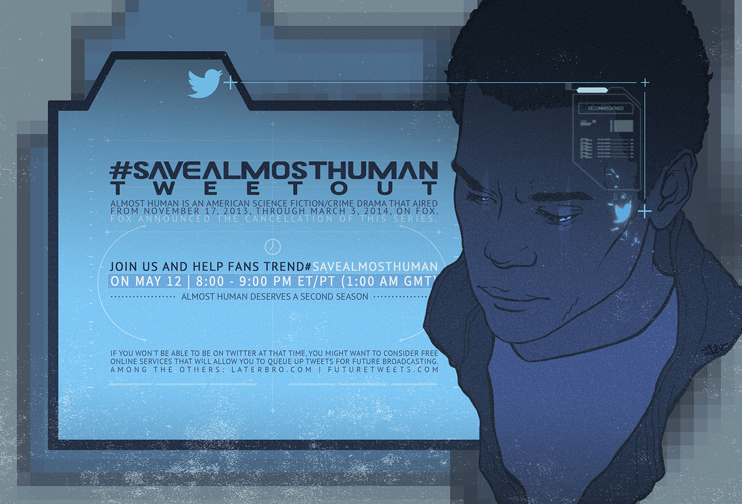 SAVE ALMOST HUMAN