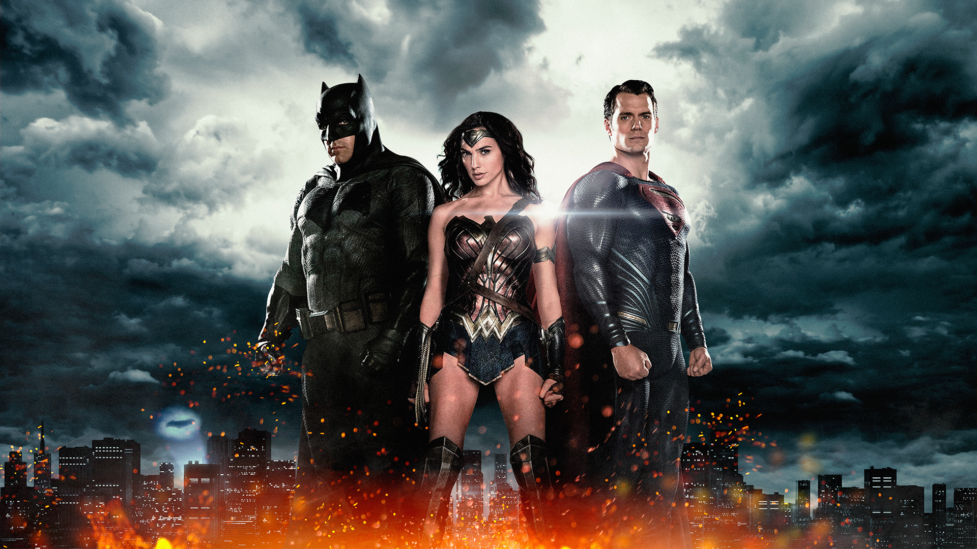 Batman V Superman: The Trinity Wallpaper by luuuuuuks on DeviantArt