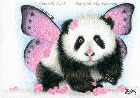 Panda Fairy ACEO