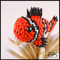 ClownFish -3D Origami-