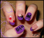 Nail Art: BAP by Delinlea