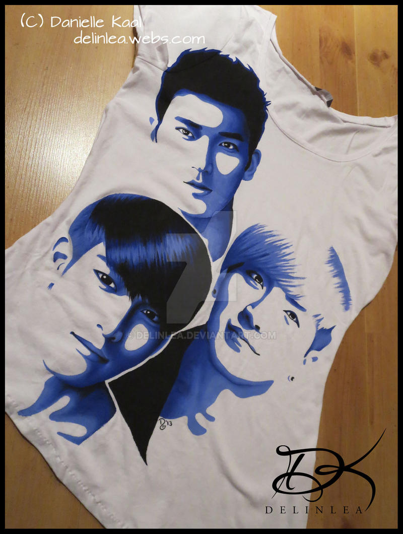 Shirt Painting: Super Junior