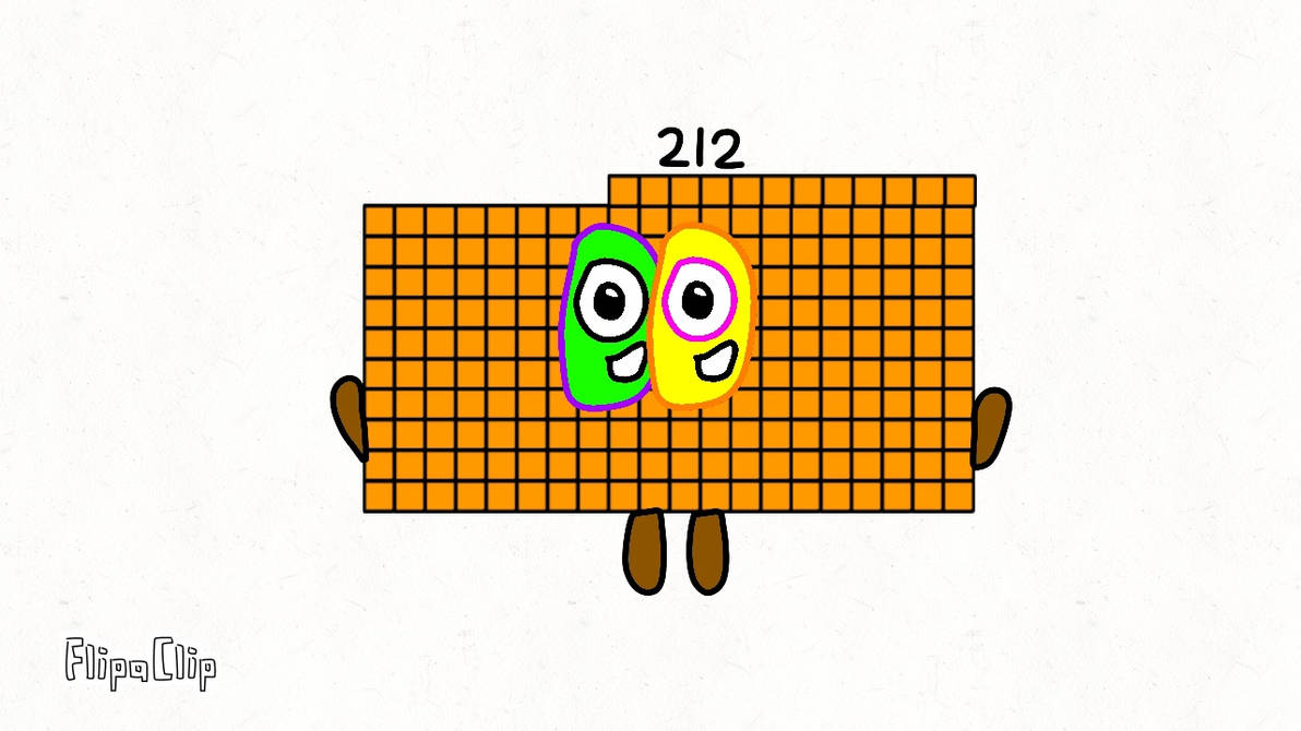 Numberblocks 212 by Iguanut on DeviantArt