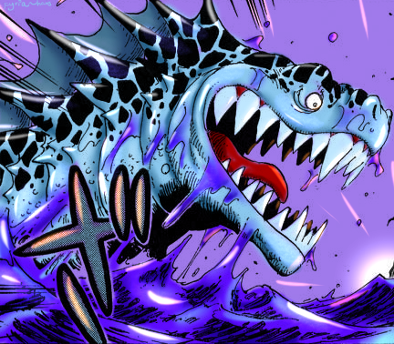 One Piece Sea King Colored By Arcxana On Deviantart