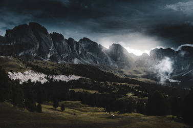 Under the dark sky by HendrikMandla