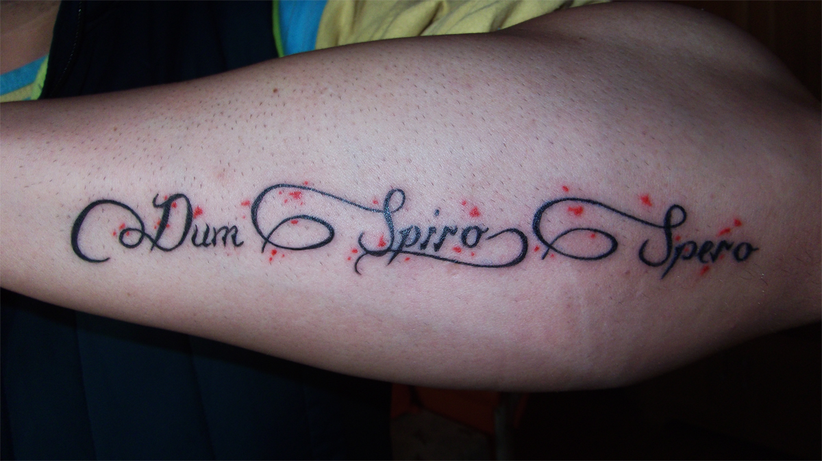 Dum Spiro Spero by RawGraff on DeviantArt Dum Spiro Spero by RawGraff on DeviantArt