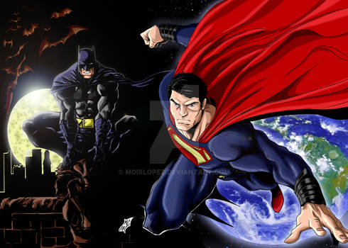Superman Batman Promo Color MLG13