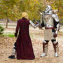 Alphonse and Edward Elric - Metal Cosplay