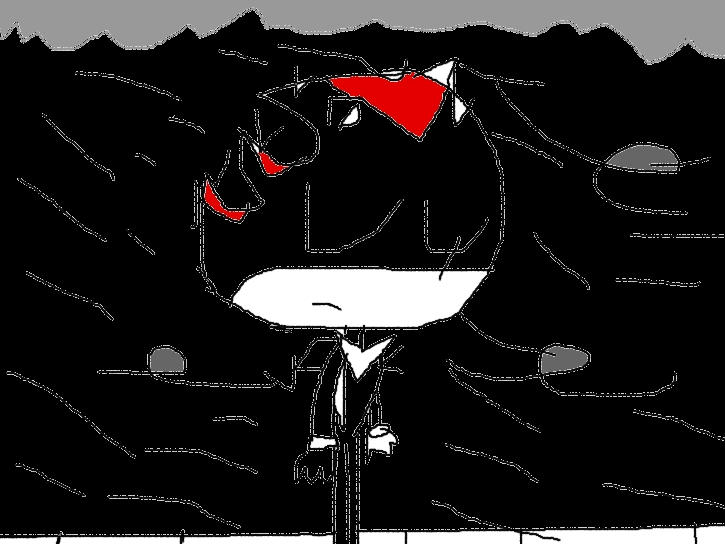 sad shadow the hedgehog by chaox70 on DeviantArt