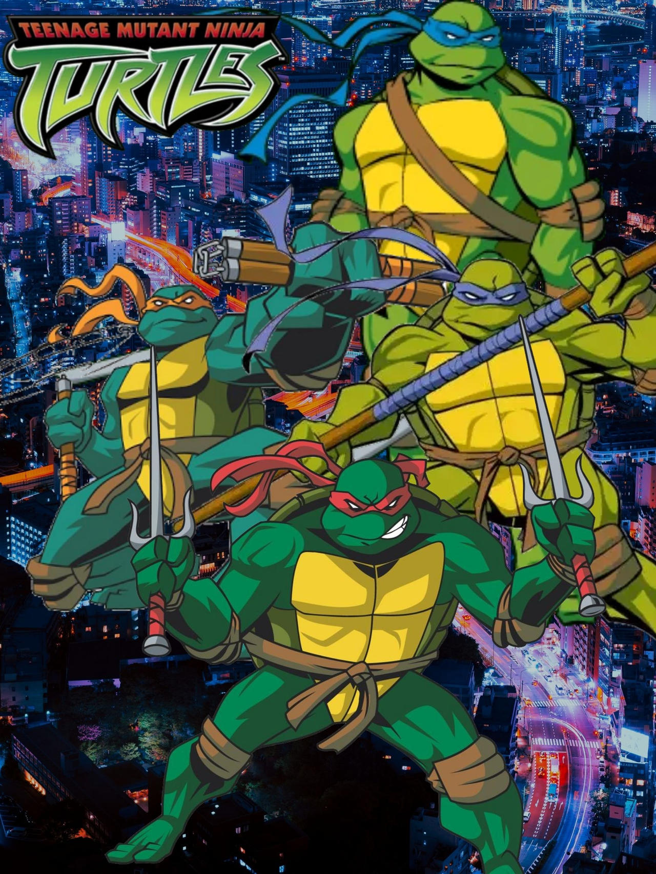 Tmnt 2003 Color TMNT (2003) Wallpaper #1 by JPNinja426 on DeviantArt
