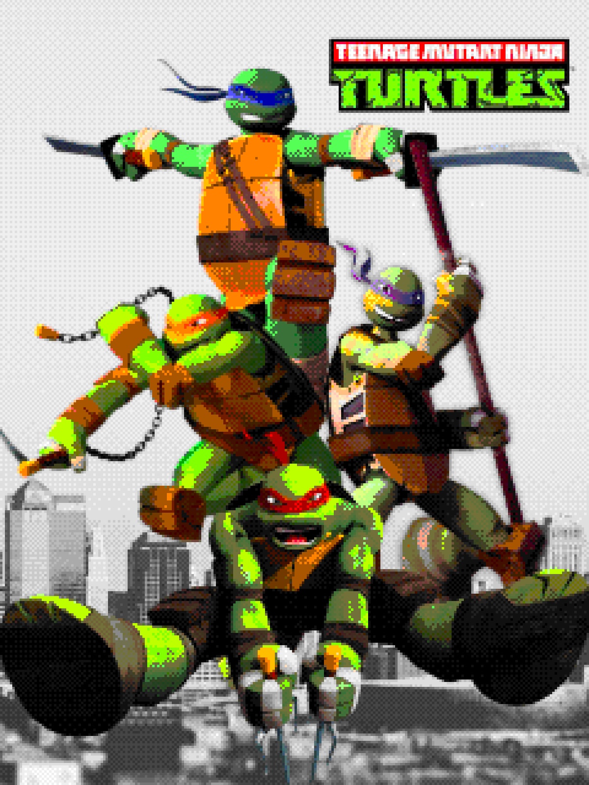 Teenage Mutant Ninja Turtles 2012 Render by calmoose415 on DeviantArt