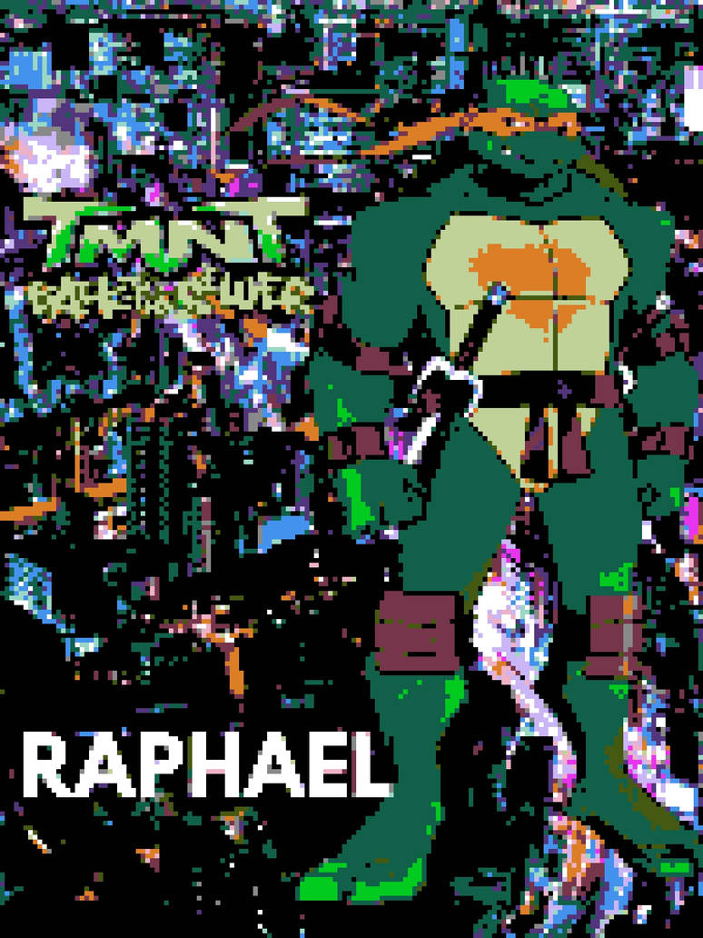 Raphael BTTS Wallpaper (8-Bit Version #2) by JPNinja426 on DeviantArt
