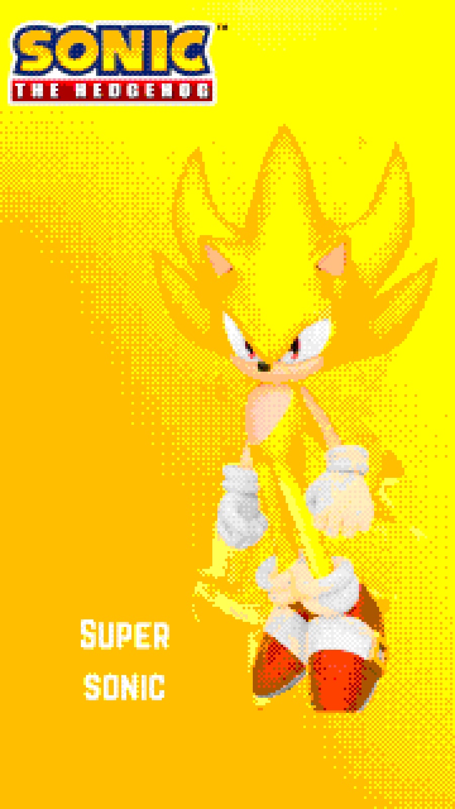 Super Sonic Wallpaper 8 Bit Version By Jpninja426 On Deviantart