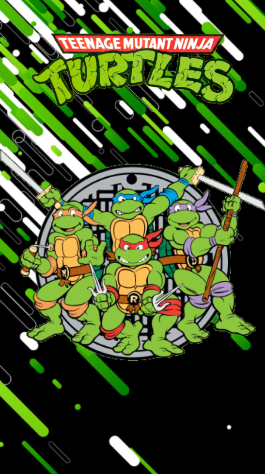 The Retro Turtles Wallpaper By Jpninja426 On Deviantart