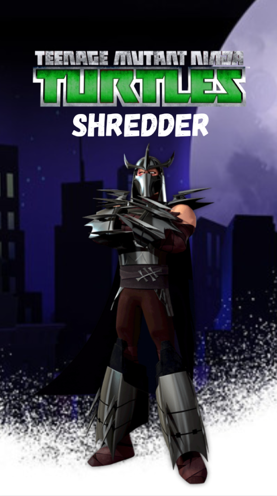 TMNT 2012 Characters #9 Shredder by JPNinja426 on DeviantArt