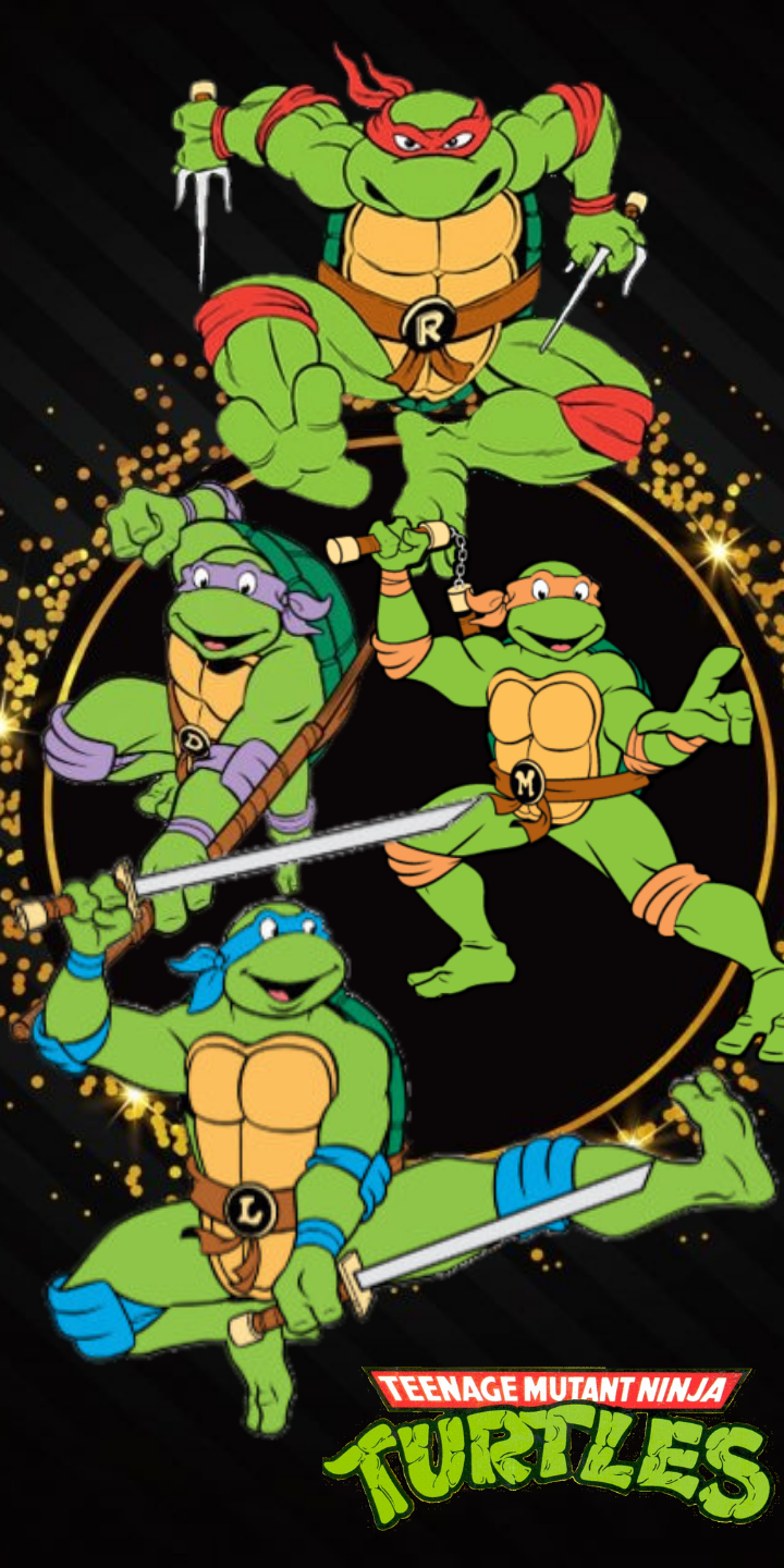 80 S Turtles In Action Phone Wallpaper 4 By Jpninja426 On Deviantart