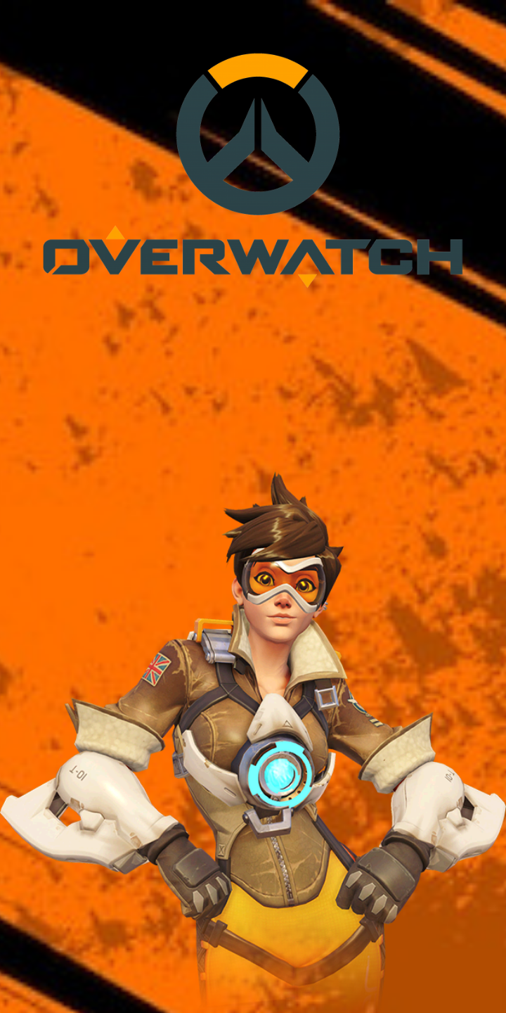 Wallpaper Art, tracer, overwatch, Tracer for mobile and desktop