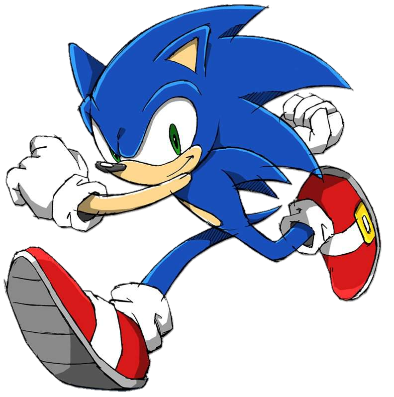 Transparent Sonic the Hedgehog Render by JPNinja426 on DeviantArt