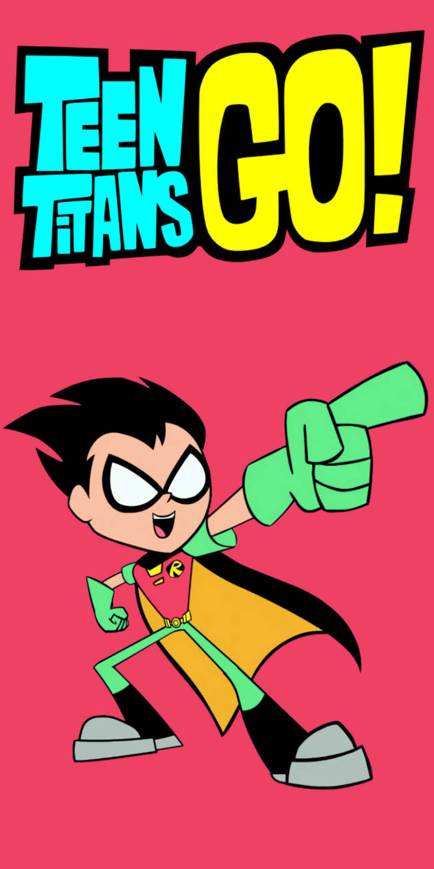 Robin Rocks Logo Teen Titans Go! Robin Wallpaper by JPNinja426 on DeviantArt