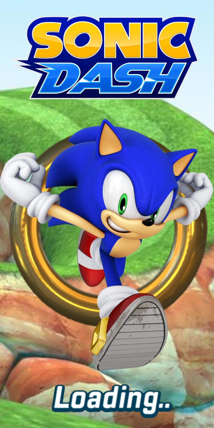 Loading Sonic Sonic Dash Loading Screen Wallpaper by JPNinja426 on DeviantArt