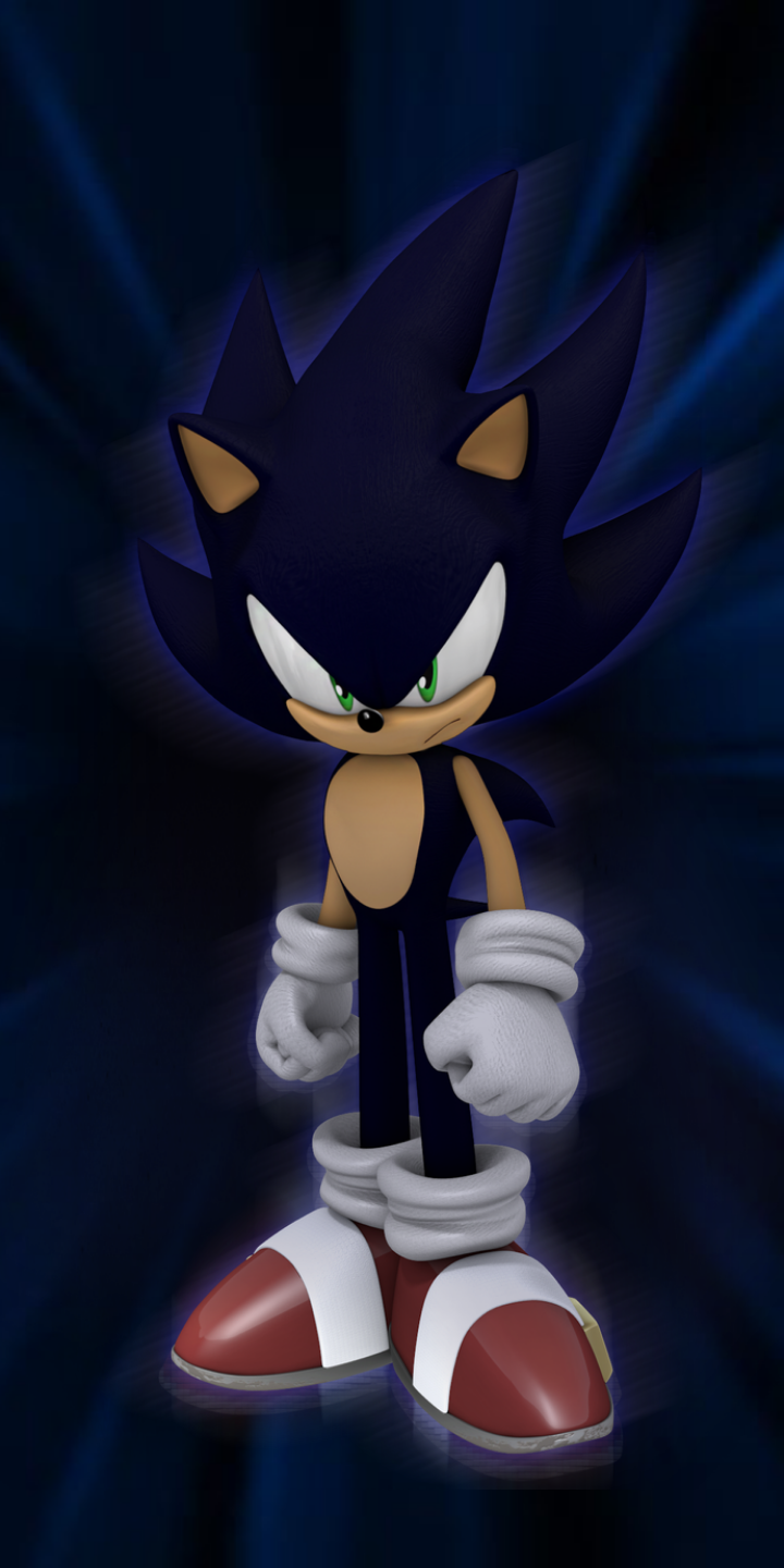 dark sonic the hedgehog wallpaper