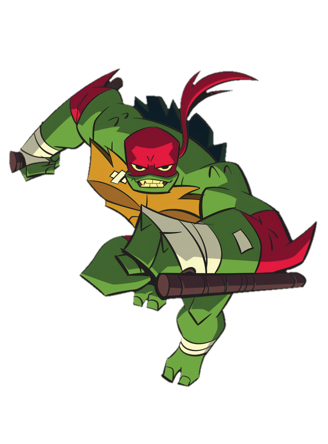 Rotmnt Ralph Shell ROTTMNT Raphael HQ Render by JPNinja426 on DeviantArt