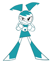 Jenny Wakeman (XJ-9): Sitting (HD Art) by HankstermanArt on DeviantArt