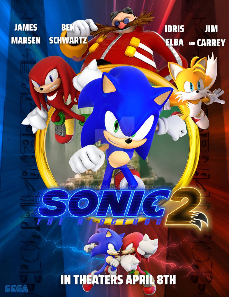 Sonic The Movie 2 Poster SMS Remake Style by ZbvaTv on DeviantArt