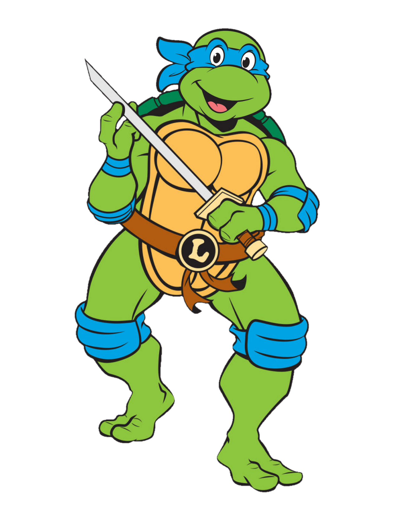 TMNT Leonardo 80s Style Render by JPNinja426 on DeviantArt