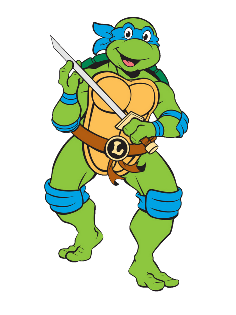 TMNT Leonardo 80s Style Render by JPNinja426 on DeviantArt