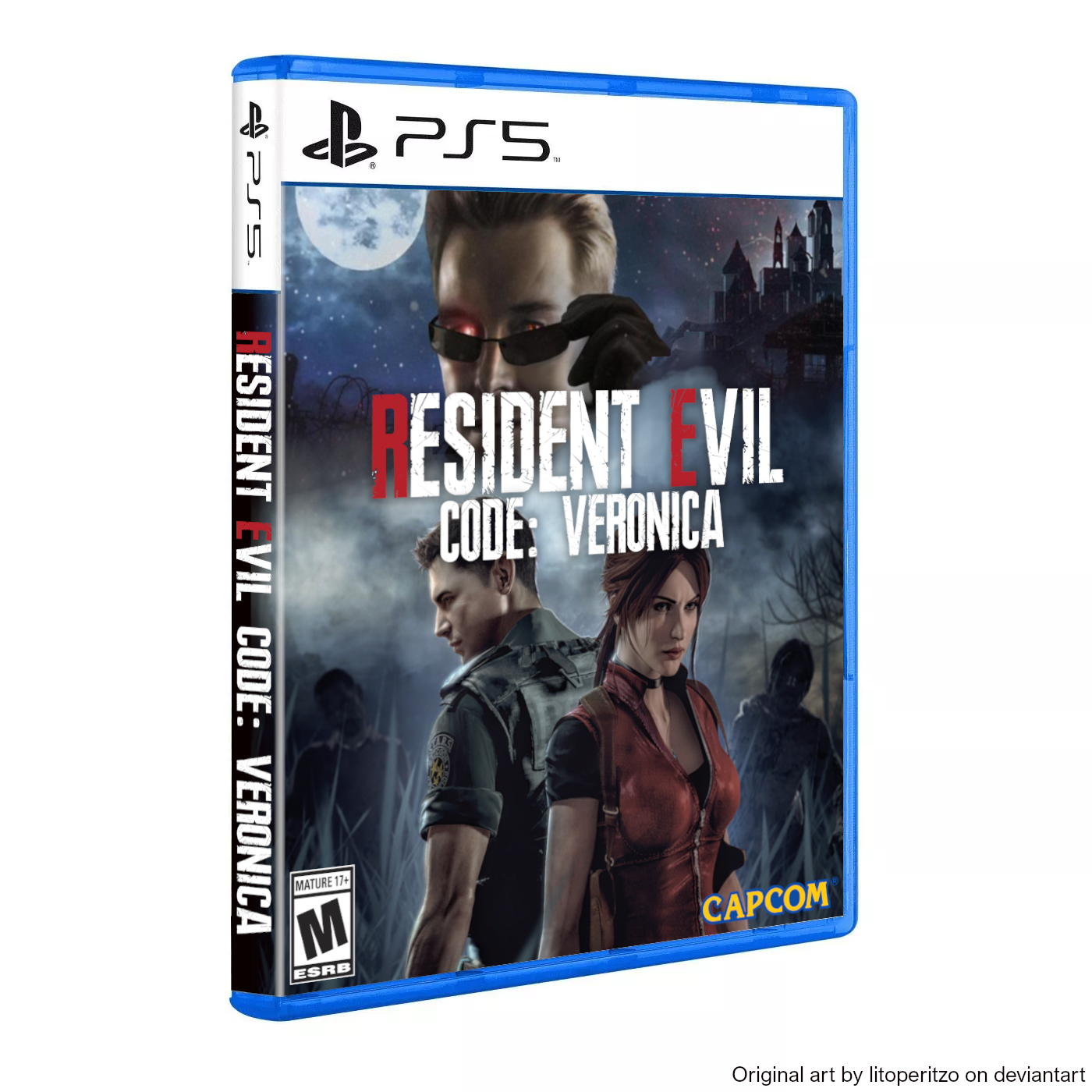 Resident Evil Code Veronica Remake PS5 box by WatashiiZ on DeviantArt