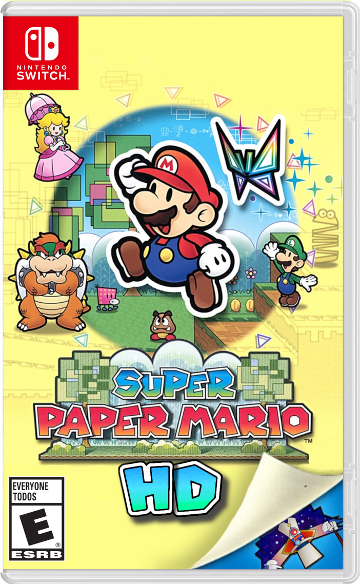 Super Paper Mario HD Switch by WatashiiZ on DeviantArt