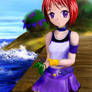 Kairi at high tide