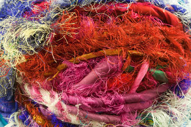 Sari Yarn Texture 1
