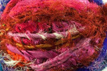 Sari Yarn Texture 2
