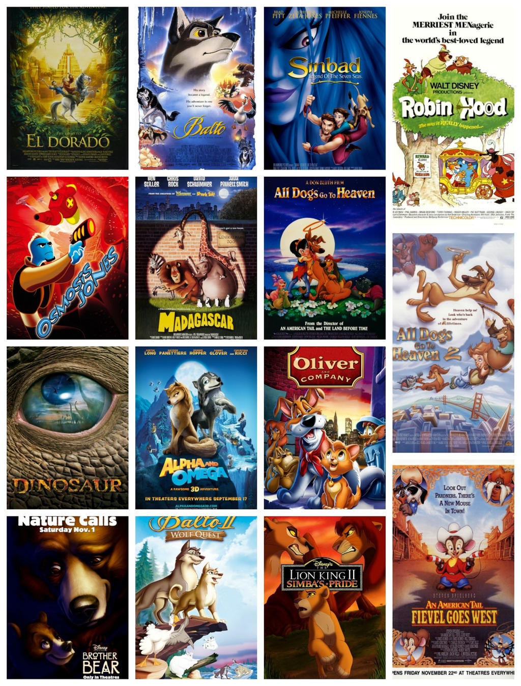 My Top 15 Animated Movies with Mediocre Reviews by foxylvr2189 on DeviantArt