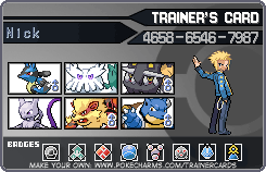 Trainer card 2.0 1 out of 2